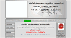 Desktop Screenshot of levelszekreny.hu